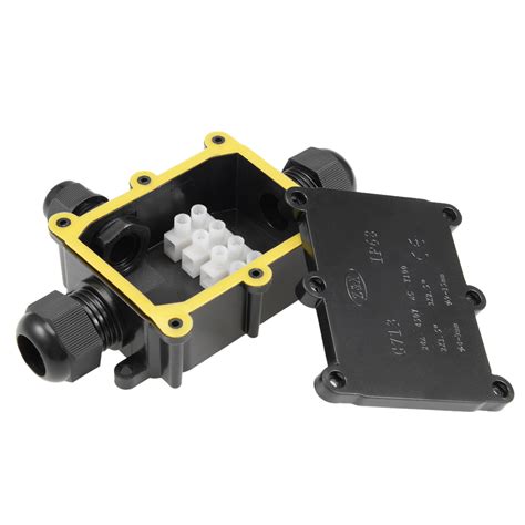 outdoor electrical 3 way junction box|outside waterproof electrical junction box.